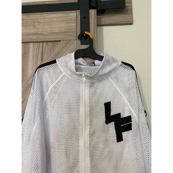 NWT LF the brand mesh zip front track jacket women’s small - Picture 2 of 7